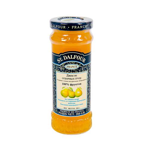 Джем "ST.DALFOUR" груша _ 284 гр. ст/б