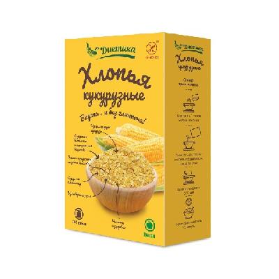 Хлопья "ДИЕТИКА" Кукурузные без глютена 300 гр. кор.