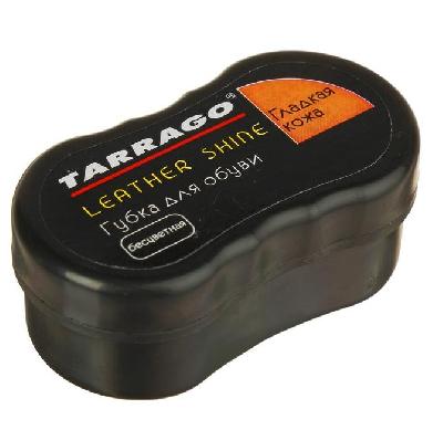 Мини губка для обуви бесцветная "TARRAGO" для гладкой кожи, силикон TCV02/000