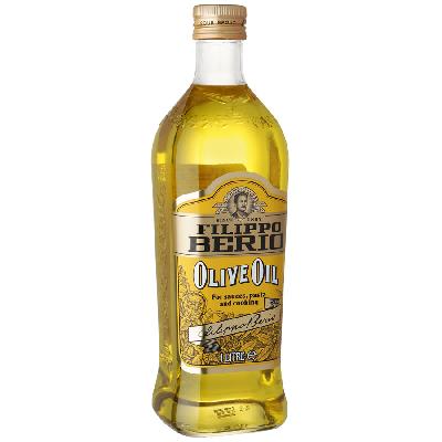 Масло оливковое "FILIPPO BERIO" Pure 1 л. ст/б.