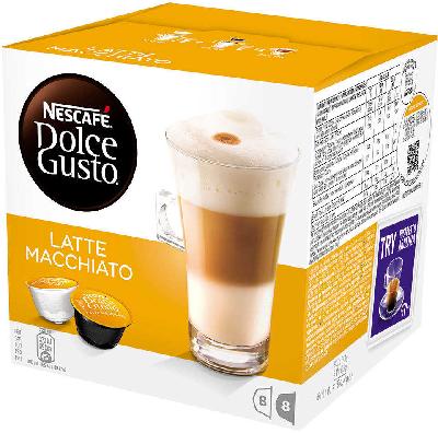 Кофе "NESCAFE" Dolce Gusto Cappuccino мол. 8+8 капс. 186,4 гр. кор. 638219/3312