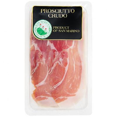 Окорок "SAN MARINO SALUMI" Прошутто крудо с/в. нарезка 70 гр. 1805