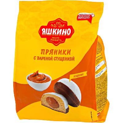 Пряники "ЯШКИНО" С вареной сгущенкой 350 гр. уп.