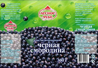Черная смородина "ЛЕСНОЕ ЧУДО" с/м. 300 гр.