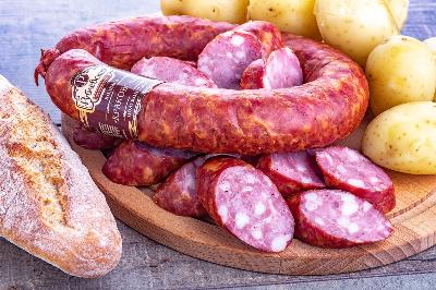 Колбаса "РУБЛЕВСКИЙ" Краковская, п/к, кат.Б 350 гр. шт.