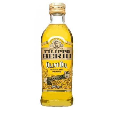 Масло оливковое "FILIPPO BERIO" 100% 500 мл. ст/б.