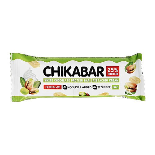 Батончик "CHIKALAB" глазир. с нач. Фисташковый крем 60 гр. уп.