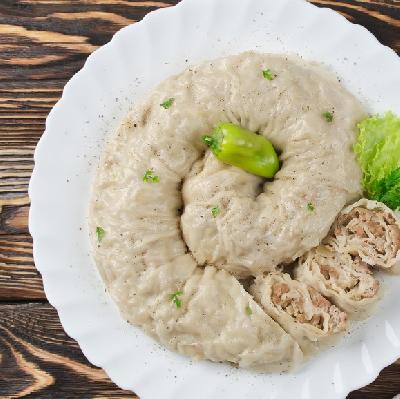 Ханума с курицей и овощами отварная вес.