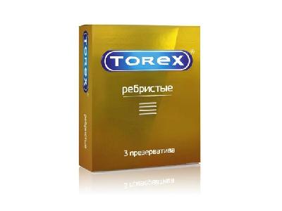 Презервативы "TOREX" Ребристые 3 шт. 1103749