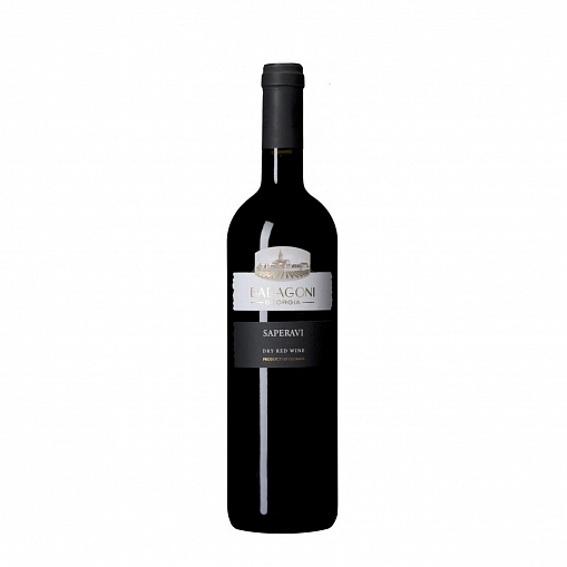 Вино "БАДАГОНИ" Саперави красное сух. 12-14% 0,75 л. ст/б.