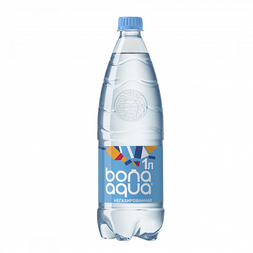 Вода питьевая "BONA AQUA" негаз. 1 л. пл/б.