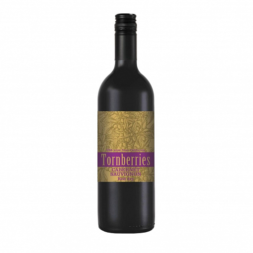 Вино "Торнберрис" Каберне Совиньон кр. сух. 13% 0,75 л. ст/б.