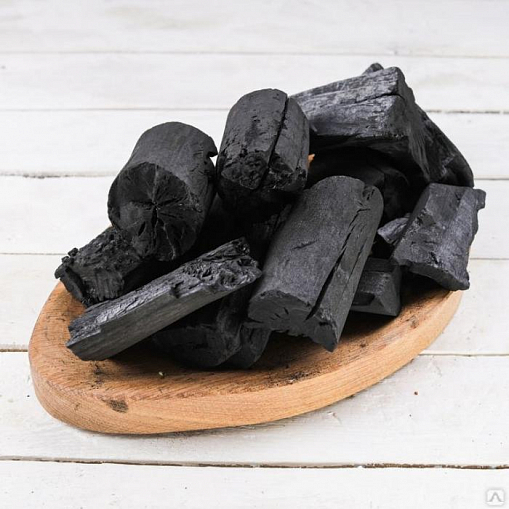 Уголь древесный березовый 8 кг. уп.