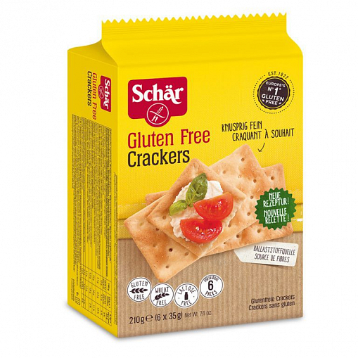 Крекеры "DR.SCHAR" б/ глютена 210 гр. уп.