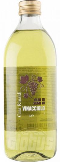 Масло "CASA RINALDI" Из виноградных косточек, рафинированное 1 л. ст/б.