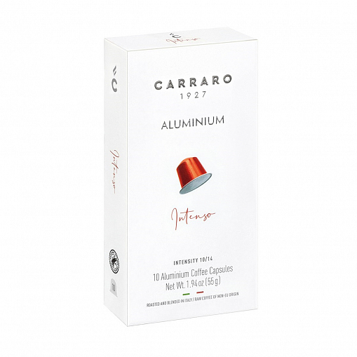 Кофе "CARRARO" Intenso мол. в капс. 55 гр. 10 шт. кор.