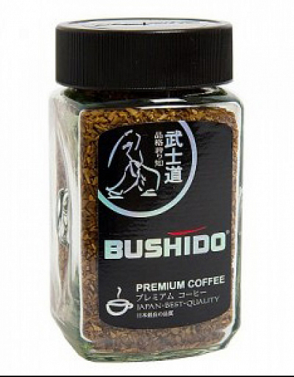 Кофе "BUSHIDO" Black Katana раст. 100 гр. ст/б.