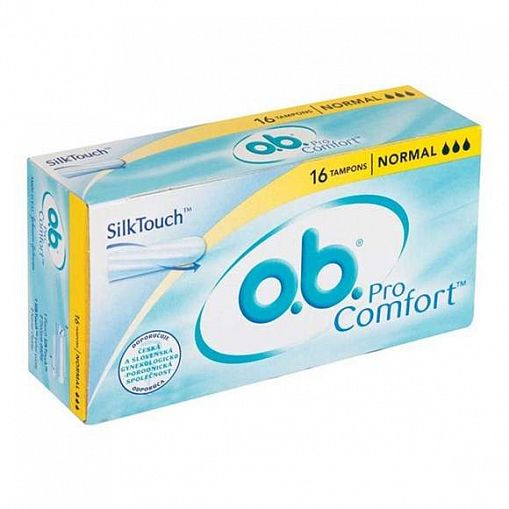 Тампоны "O.B." ProComfort Нормал 16 шт. кор.