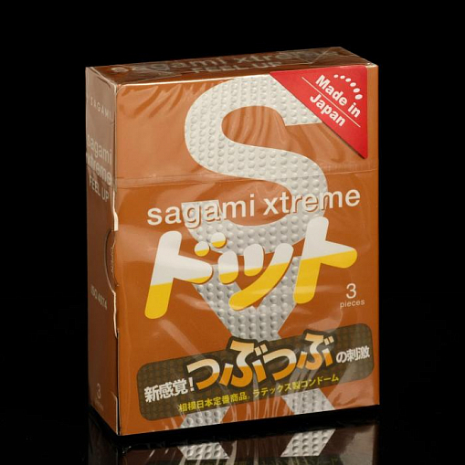 Презервативы "SAGAMI" Xtreme Feel Up 3'S 3 шт. 2027