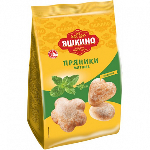 Пряники "ЯШКИНО" Мятные 350 гр. уп.