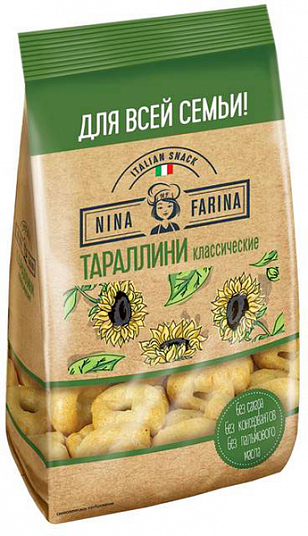 Тараллини "NINA FARINA" Классические 400 гр. пак.