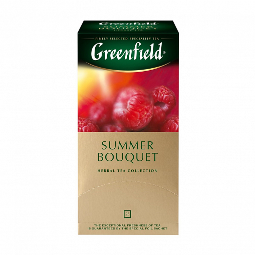 Чай "Greenfield" травяной 25*2 гр. Summer Bouquet в пакетиках картон