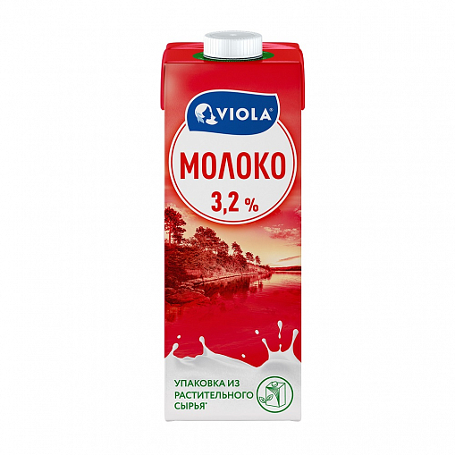 Молоко "VIOLA" UHT 3,2 % 973 мл. т/пак