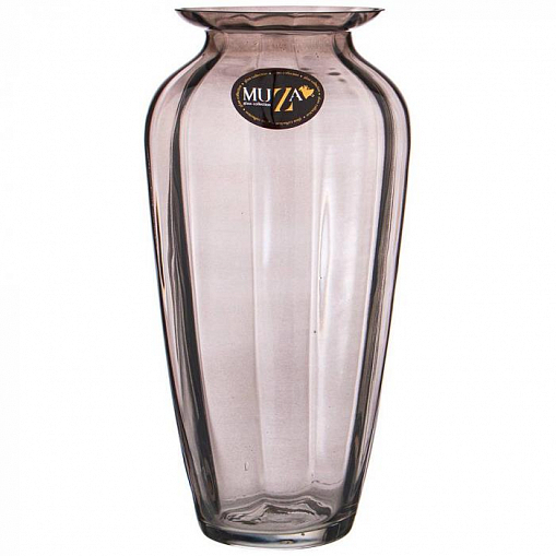 Ваза "MUZA"  Victoria Smoky 28,5 см. 380-805