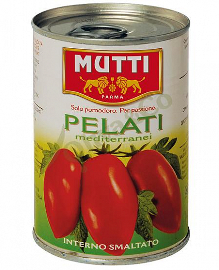 Томаты "MUTTI" _ целые очищ. 400 мл. ж/б