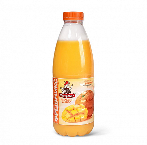 Напиток "ПЕСТРАВКА" сывороточный, Апельсин-манго   900 гр. пл/б.