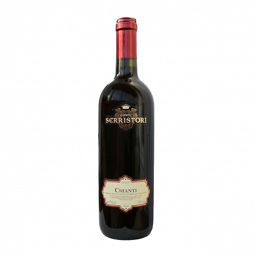 Вино "Серристори" Кьянти Тоскана кр. сух. 13% 0,75 л. ст/б.