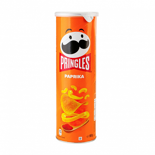 Чипсы "PRINGLES" Паприка 165 гр. труба