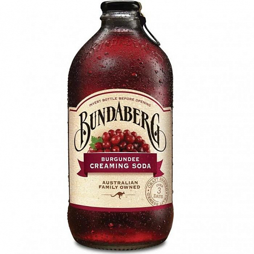 Напиток "BUNDABERG" Крем-сода Бургундия газ. 375 мл. ст/б.