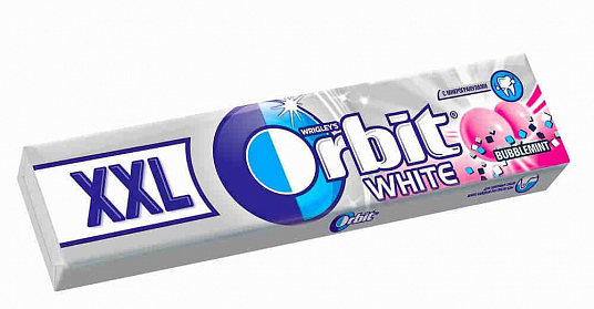 Резин. жеват. "РИГЛИ" Орбит XXL Bubblemint белоснежный 20,4 гр.