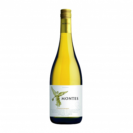 Вино "Монтес" Шардоне Резерва 2019 бел. сух. 13,5% 0,75 л. ст/б.