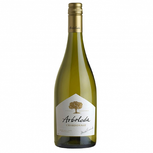 Вино "Арболеда" Шардоне 2021 бел. сух. 13% 0,75 л. ст/б.