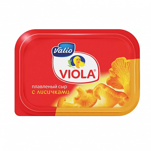 Сыр "VIOLA" с лисичками плавленный 50% 200 гр. пл/б.