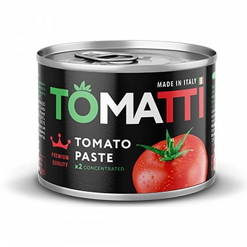 Паста "TOMATTI" томат. экстра 70 мл. ж/б