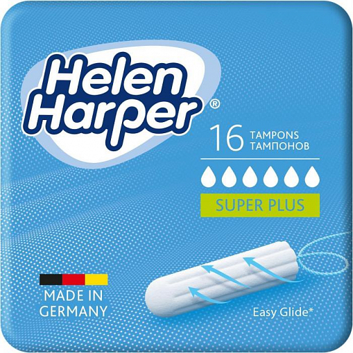 Тампоны "HELEN HARPER" Super Plus 16 шт. кор. 6945824