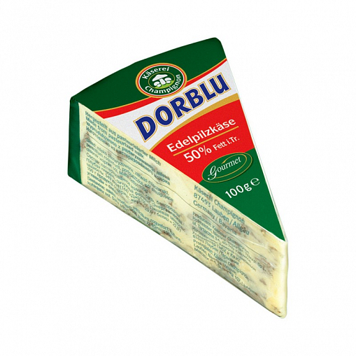 Сыр "DORBLU" С голубой плесенью 50% 100 гр. уп.