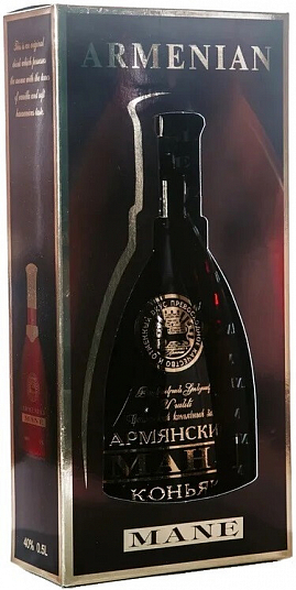 Коньяк "МАНЭ" Армянский 8 лет 40% 0,5 л. п/у.