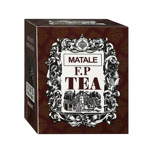 Чай "MLESNA" черн. Матале 200 гр. листовой, картон 01606