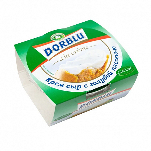 Крем-сыр "DORBLU" С голубой плесенью 65% 80 гр. уп.