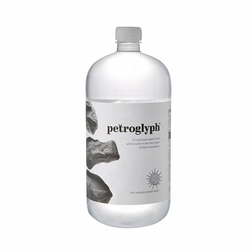 Вода минеральная "PETROGLYPH" негаз. 1,25 л. пл/б.