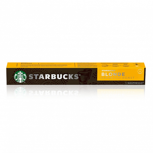 Кофе в капсулах "STARBUCKS" Blonde Espresso Roast мол. 10 шт. 53 гр. кор. 76116