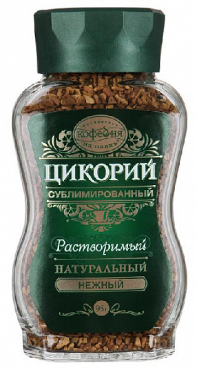 Цикорий "МОСКОВСКАЯ КОФЕЙНЯ НА ПАЯХЪ" Нежный 95 гр. ст/б.