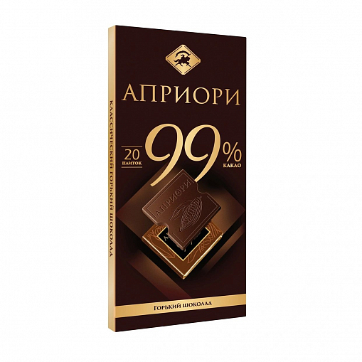 Шоколад "АПРИОРИ" Горький 99% 100 гр.