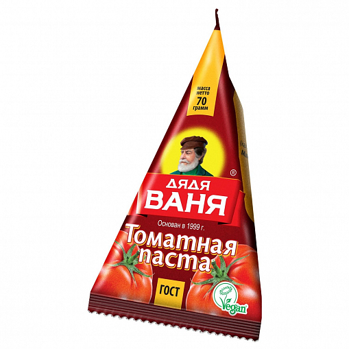 Паста "ДЯДЯ ВАНЯ" томат. гост 70 мл. уп.