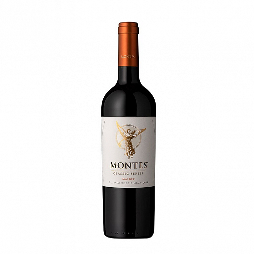 Вино "Монтес" Мальбек, Резерва 14-14,5% кр. сух. 0,75 ст/б.