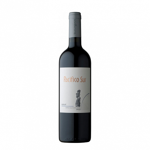 Вино "Пасифико Сур" Мерло кр. сух. 13,5% 0,75 л. ст/б.
